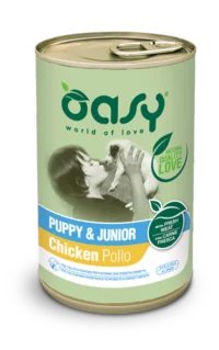Oasy Lifestage Puppy, carne de pasăre, 400 g