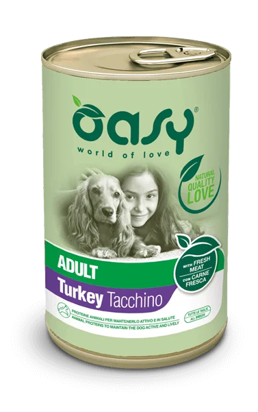Oasy Lifestage Adult Paté, индейка, 400 г