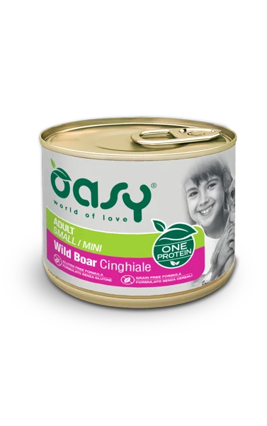 Oasy One Protein Adult Small/Mini, кабан, 200 г