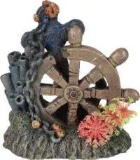 Flamingo Marina Ships Wheel Anchor