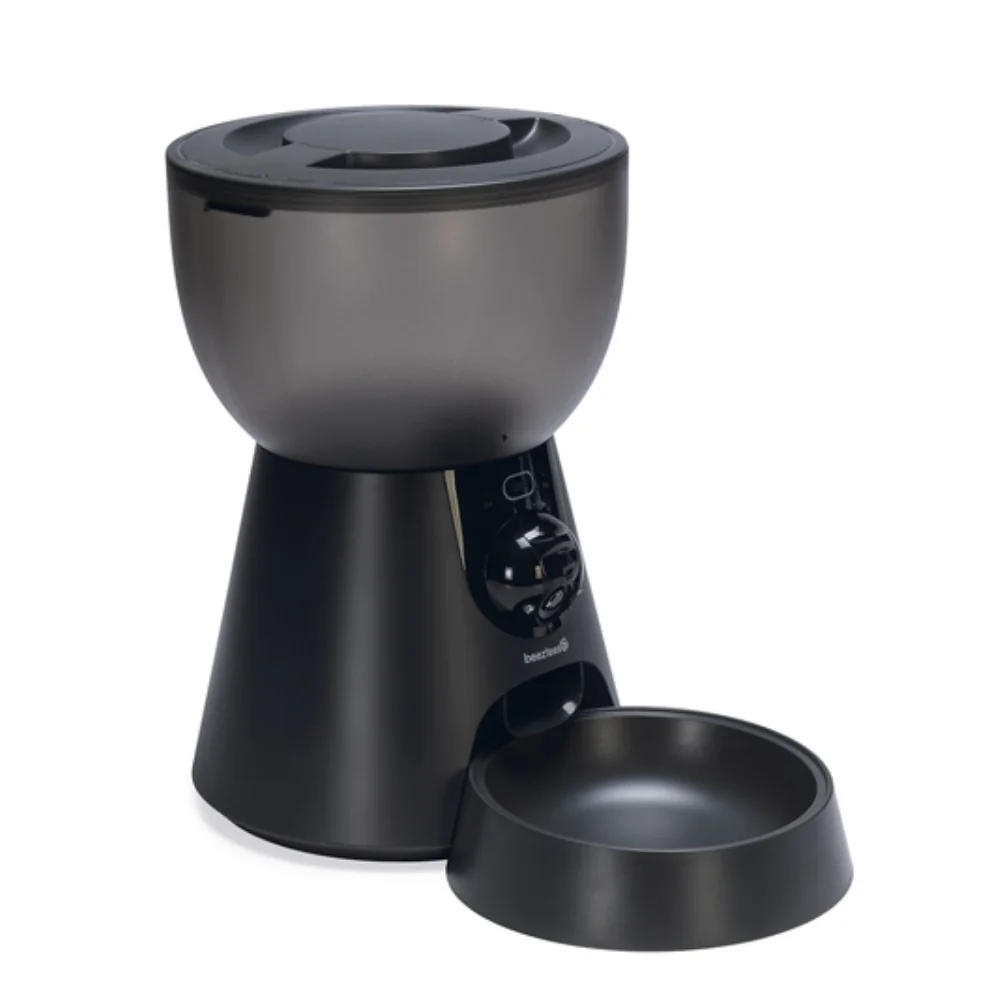 Beeztees Hrănitor inteligent cu cameră Smart Feeder Cam, antracit