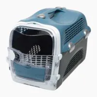 Catit Cabrio, переноска для кошек и собак мелких пород до 11,3 кг, 51×33×35 см, сине-серая
