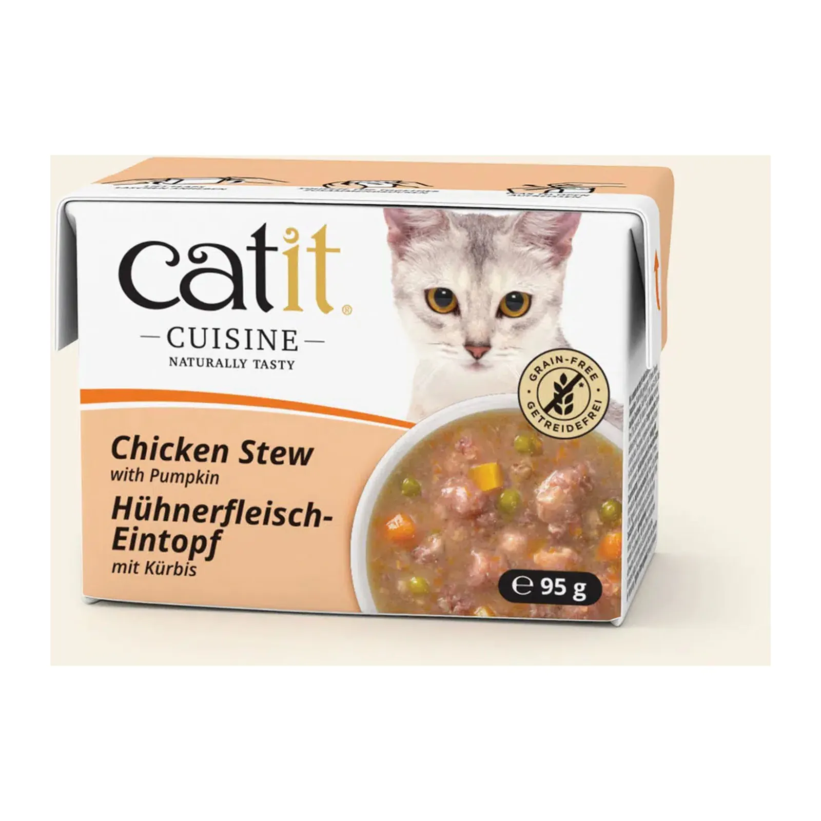 Catit Cuisine Stew, курица с тыквой, рагу, 95 г