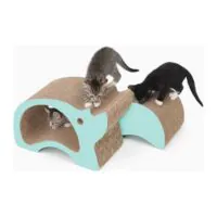 Catit Rhino 2-in-1, картонная когтеточка-носорог с вынимаемой вставкой и кошачьей мятой
