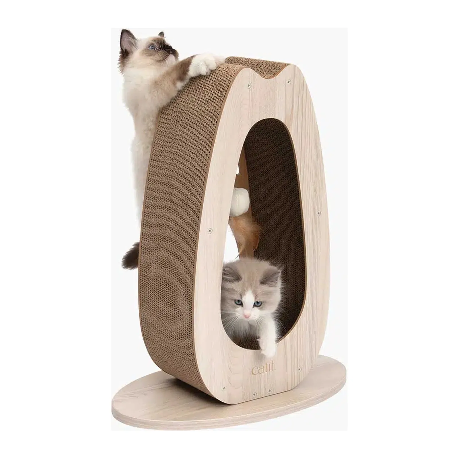 Catit PIXI Tall Scratcher, высокая когтеточка для кошек, 56 см