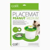 Catit Peanut Placemat, силиконовый коврик с миской для кошек