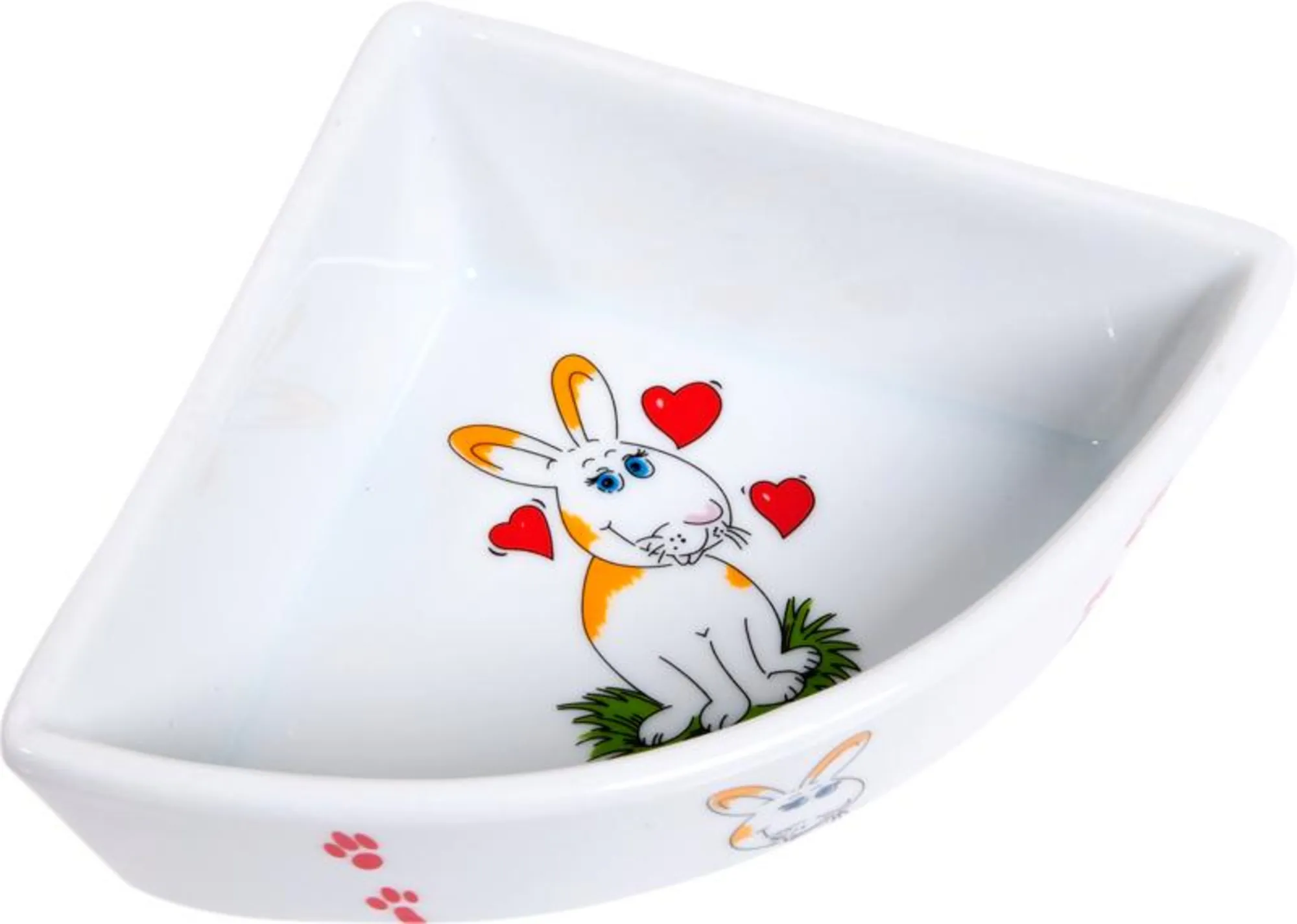 Flamingo Corner Bowl Rabbit