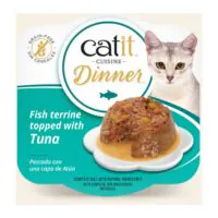 Catit Cuisine Dinner, рыбный террин с тунцом и морковью, 75 г