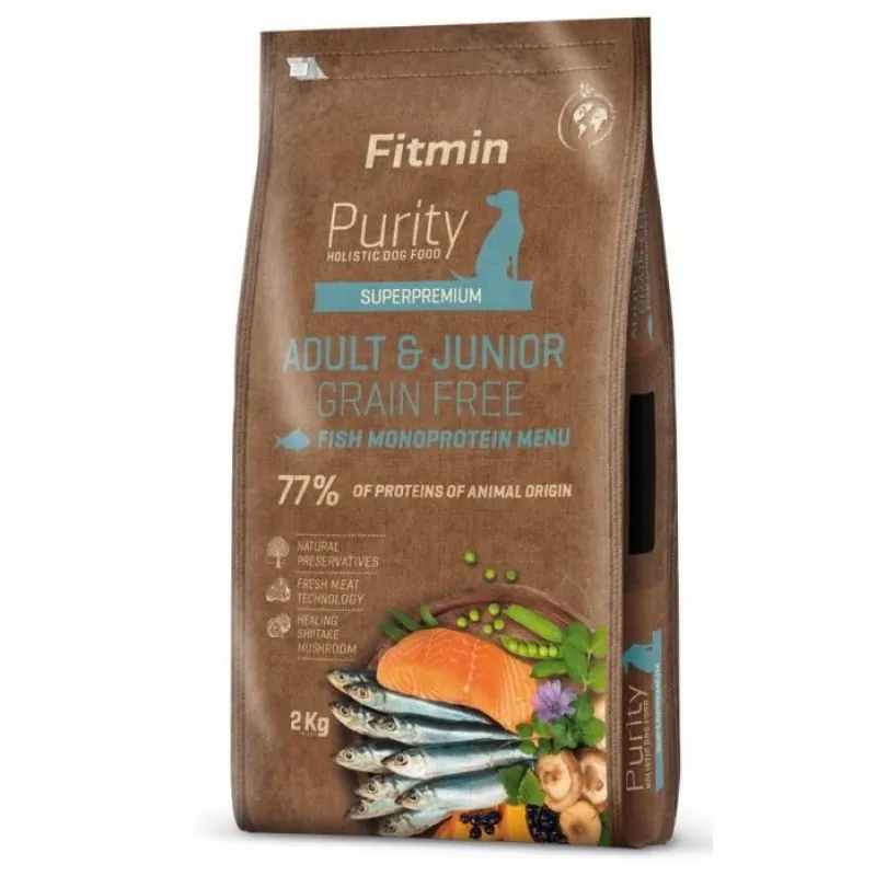 Fitmin Purity GF Adult&Junior Fish menu