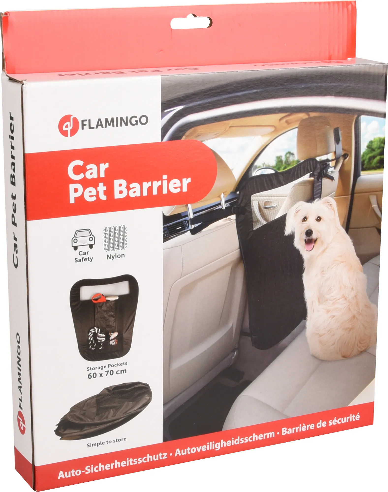 Flamingo Car Pet Barrier