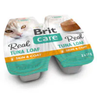 Brit Care Cat Real Tuna Loaf, 2×37 г