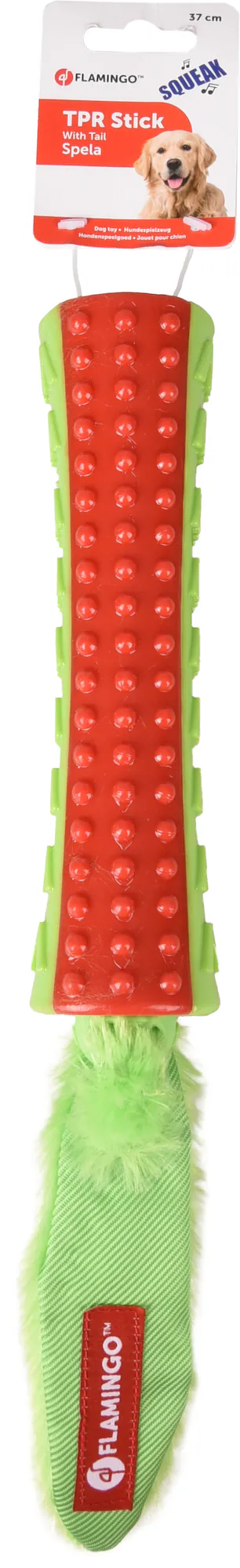 Flamingo Spela Stick Plush Tail