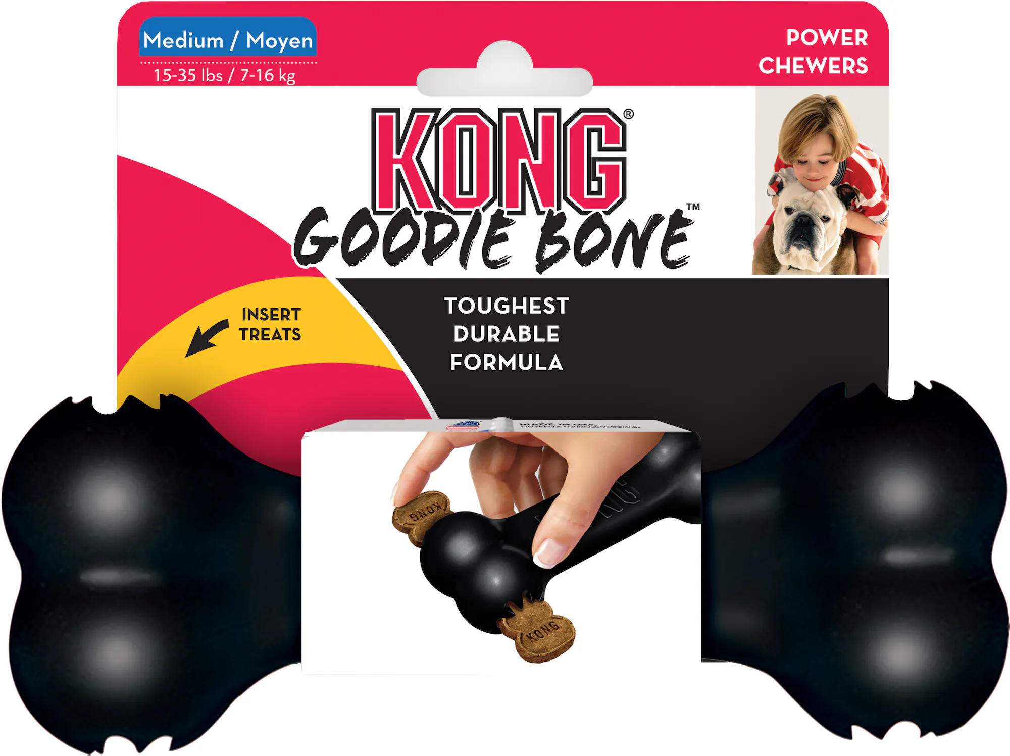 KONG Extreme Goodie Bone