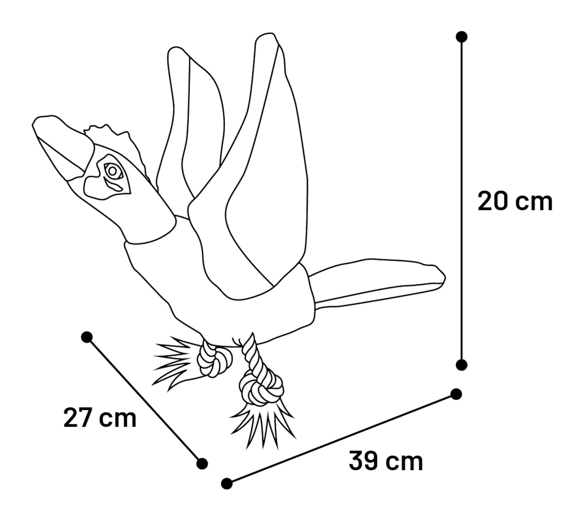 Flamingo Wingo Pheasant Mix