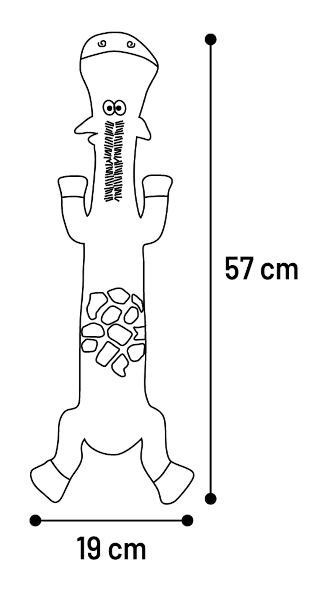 Flamingo Drafna Giraffe