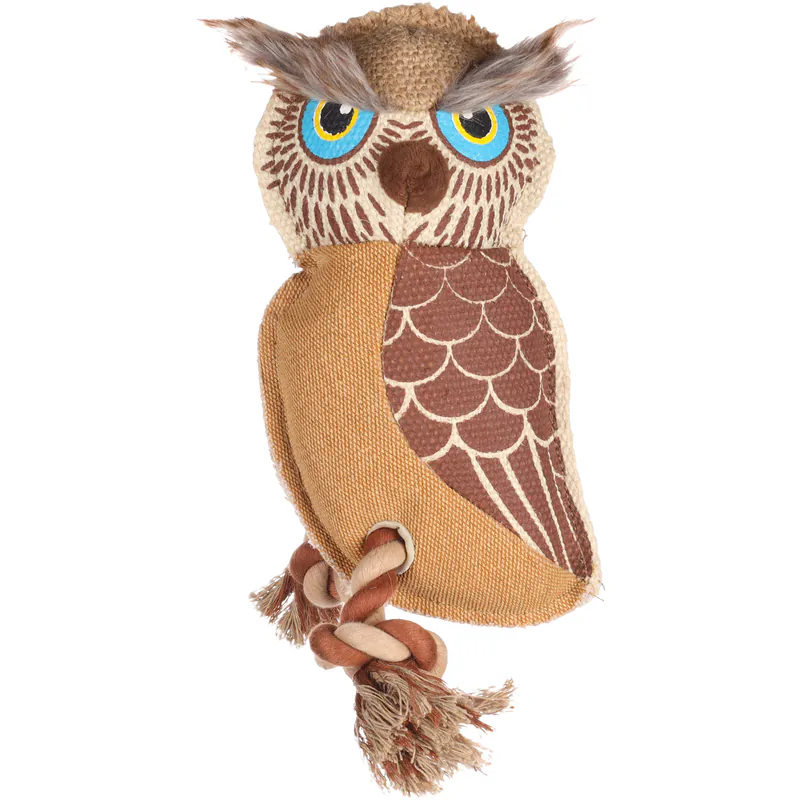 Flamingo Игрушка из джута для собак Nada Owl