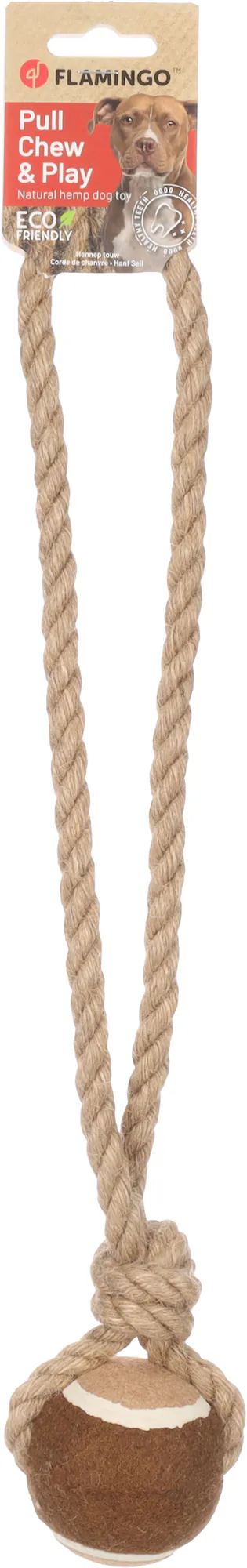 Flamingo Hemp Kush Tug Toy