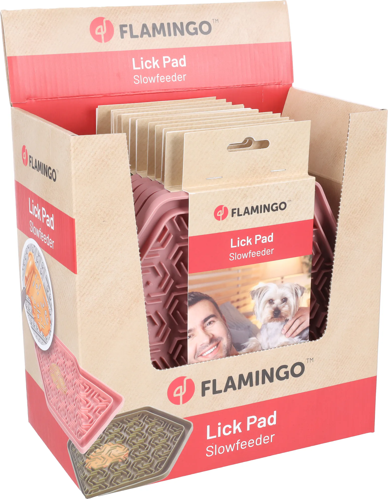 Flamingo Lick Pad Jelly