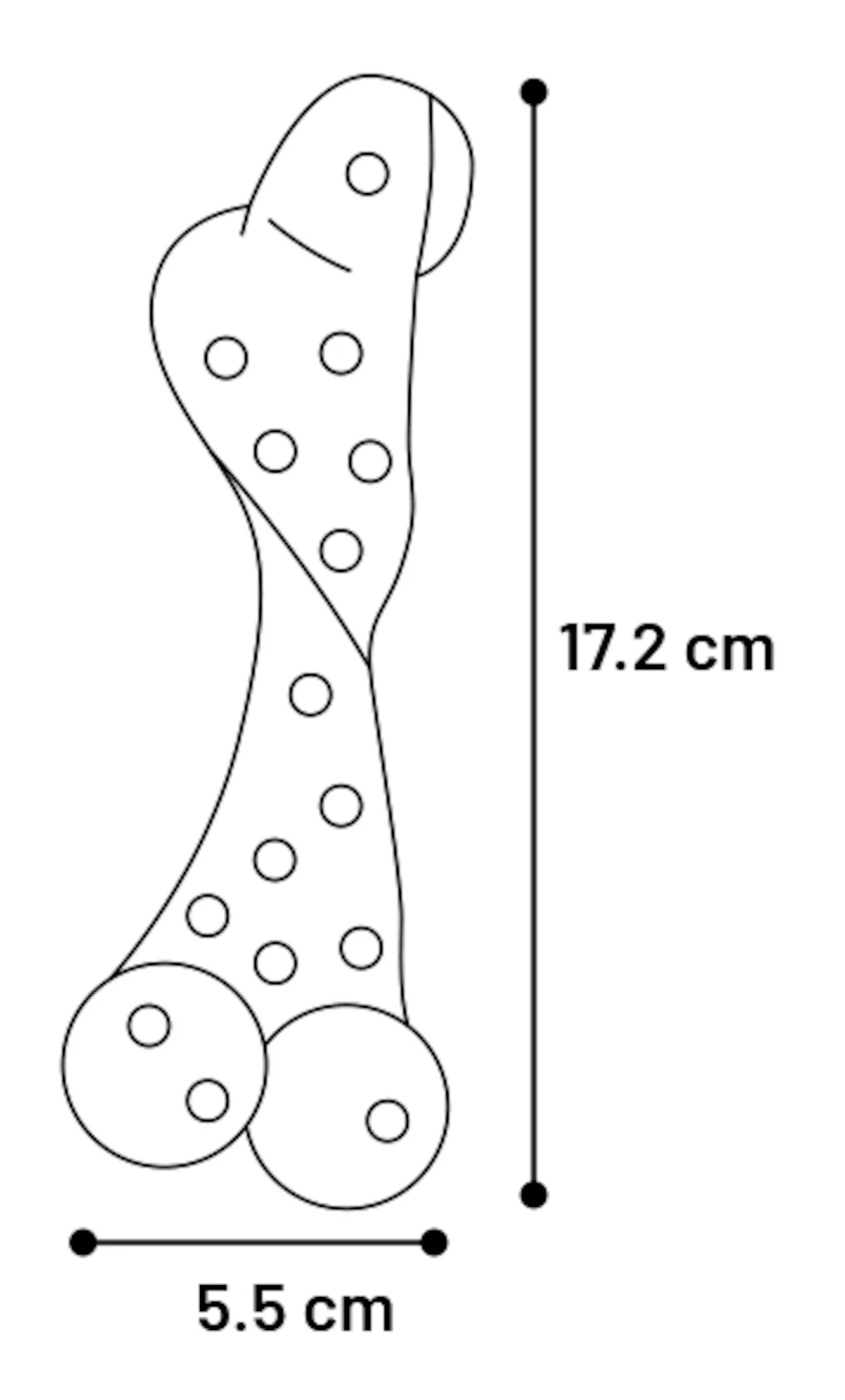 Flamingo Puppy Bone Binty