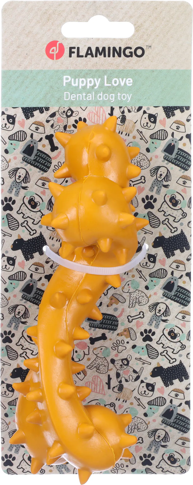 Flamingo Puppy Bone Binty