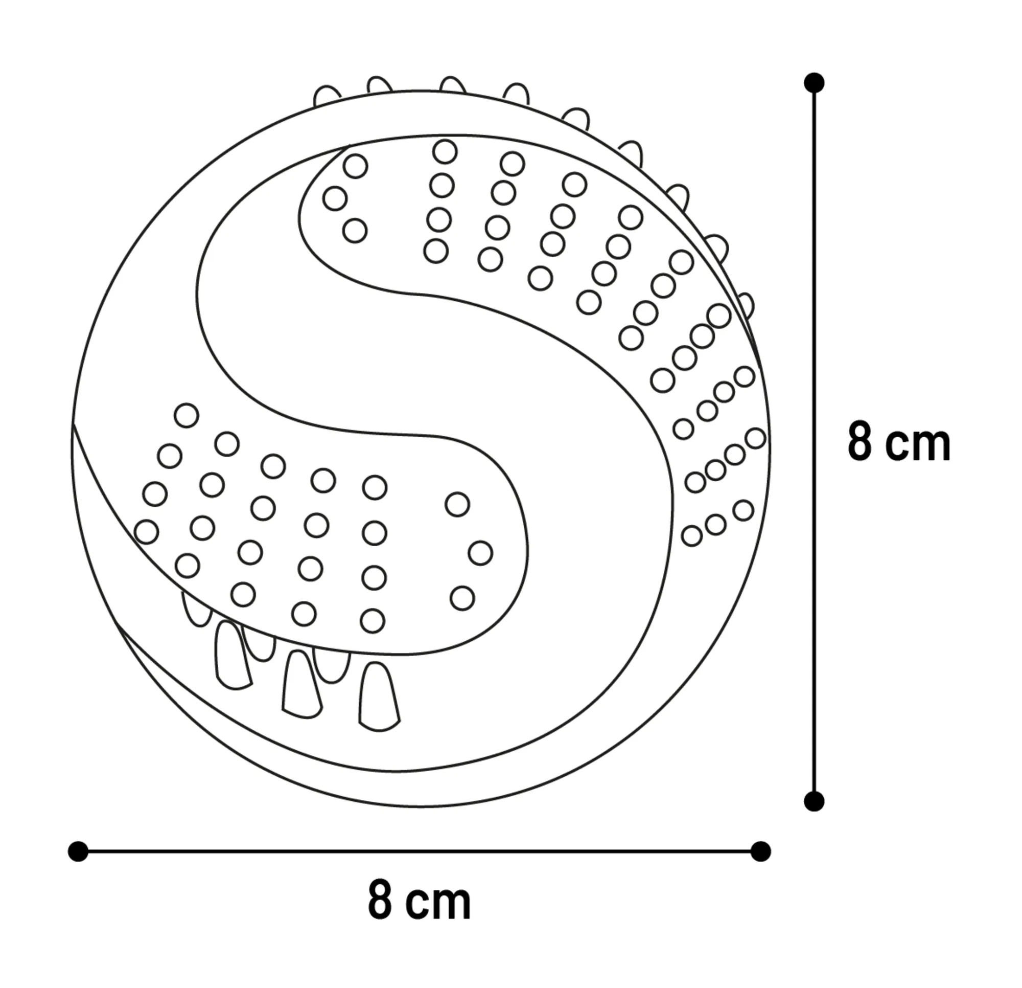 Flamingo Growi Dental Ball