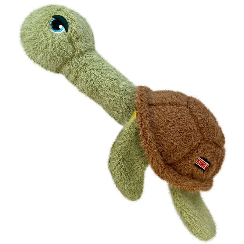 Kong Scruffs Turtle, плюшевая черепаха для собак