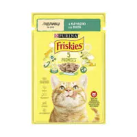 Friskies кусочки в соусе для кошек с утка, 85 г
