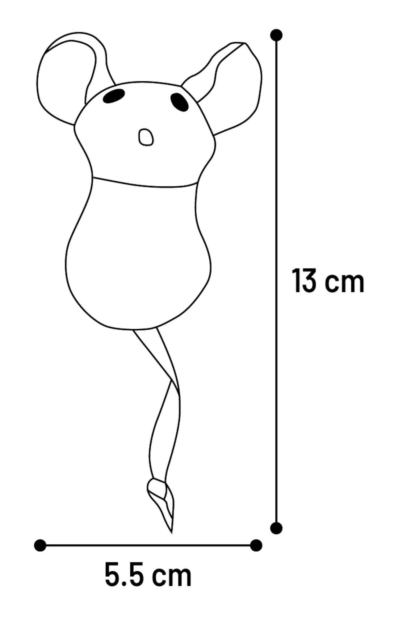 Flamingo Karo Mouse