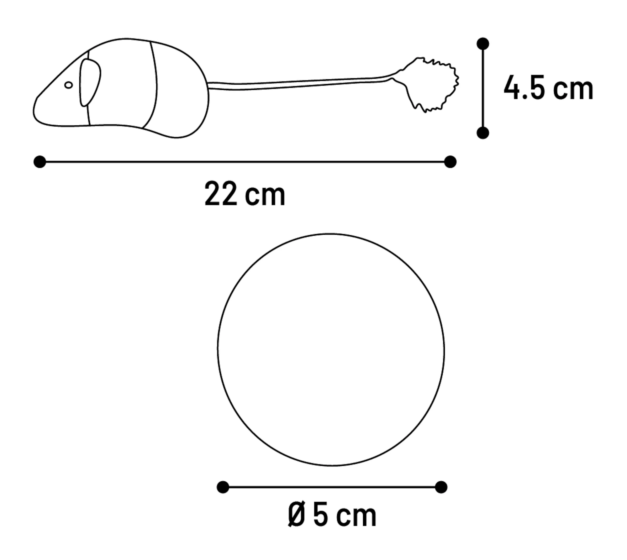 Flamingo Blaro Mouse Ball