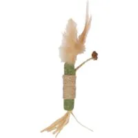 Flamingo Katti, палочка из кошачьей мяты с перьями для кошек, 19 см