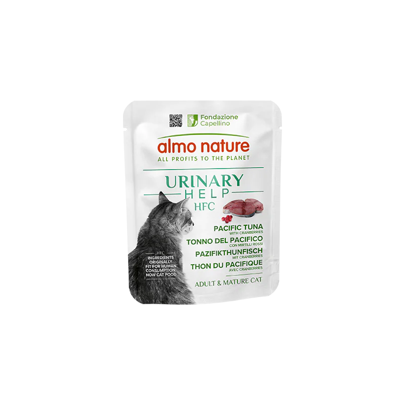Almo Nature HFC Urinary Help, тихоокеанский тунец с клюквой, 50 г