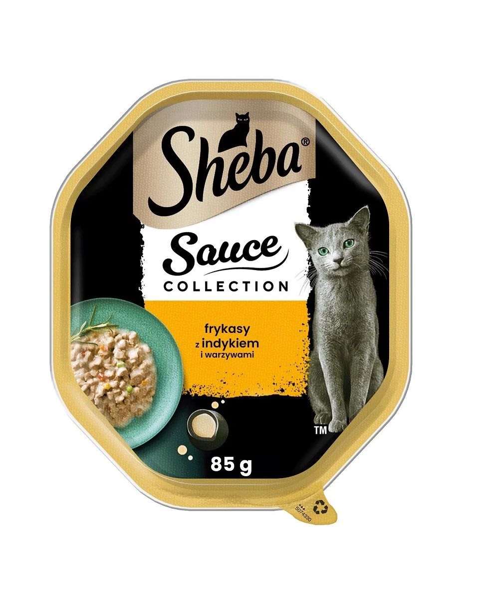 Sheba Nature's Collection с индейкой и овощами (без злаков) для взрослых кошек, 85 г
