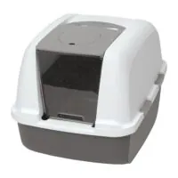 Catit Jumbo, закрытый туалет для кошек с фильтром Airsift