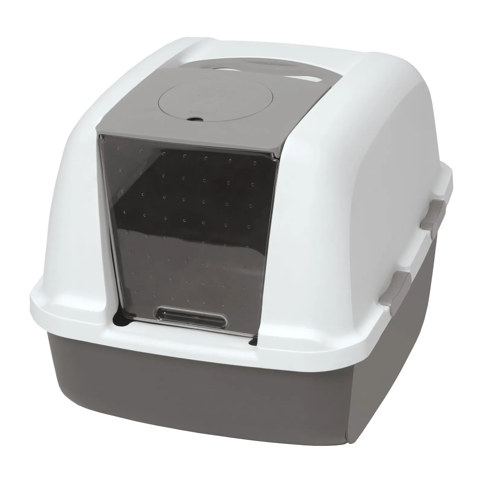 Catit Jumbo, закрытый туалет для кошек с фильтром Airsift