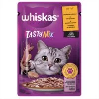 Whiskas Tasty Mix Creamy с ягнёнком для взрослых кошек, 85 г