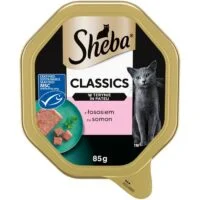 Sheba Паштет в банке с лососем для взрослых кошек, 85 г