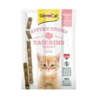 Gimcat палочки для котят — с индейкой, лакомство для кошек, 3 шт