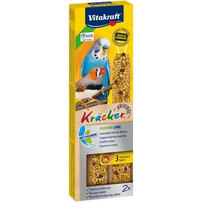 Vitakraft Feather Care, волнистые попугаи