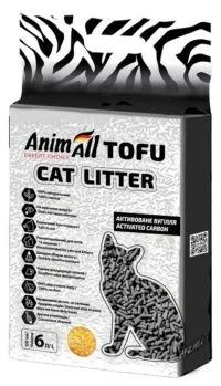 AnimAll, așternut din tofu, cărbune activ, 6 l