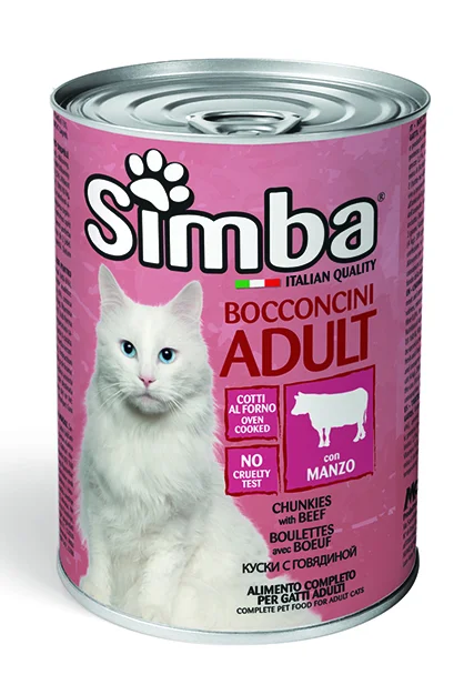 Simba Cat Chunkies, говядина, 415 г