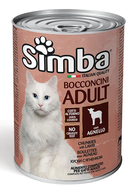Simba Cat Chunkies, ягнёнок, 415 г