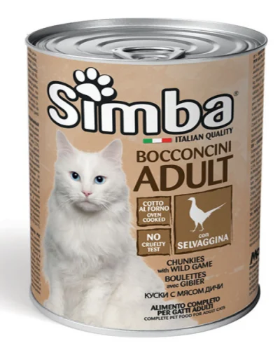 Simba Cat Chunkies, дичь, 415 г
