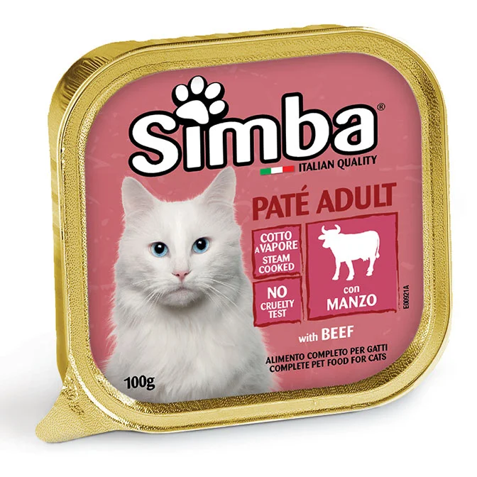 Simba Cat Pâté, говядина, 100 г