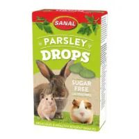 Sanal Rodent Parsley Drops, лакомство для грызунов, петрушка, 45 г