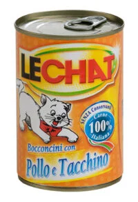LeChat Classico, curcan, pui, 400 g