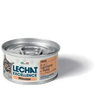 LeChat Excellence Mousse Adult, курица с лососем, 85 г