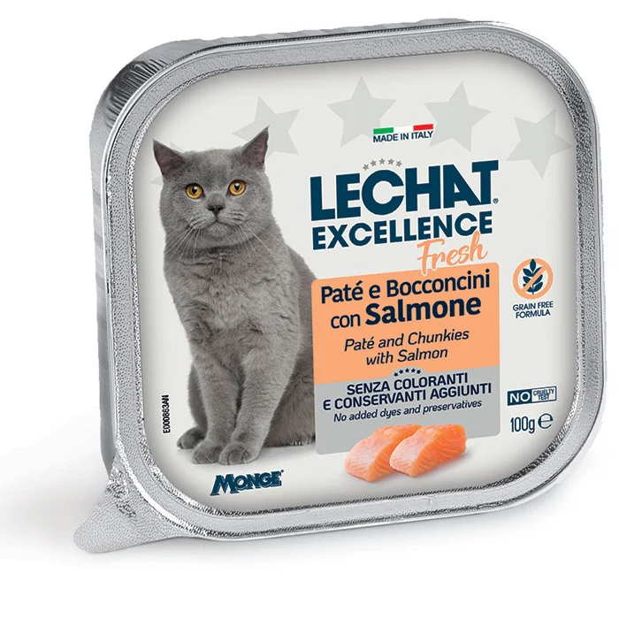 LeChat Fresh, лосось, 100 г