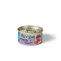 Monge Cat Natural Pouch, тунец с говядиной в желе, 80 г