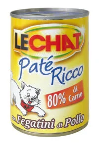 LeChat Ricco, pui, pateu, 400 g