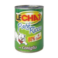 LeChat Ricco Pâté, кролик, 400 г